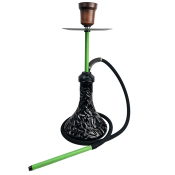 Кальян Gramm Hookah Solo Green (Crystal Black)