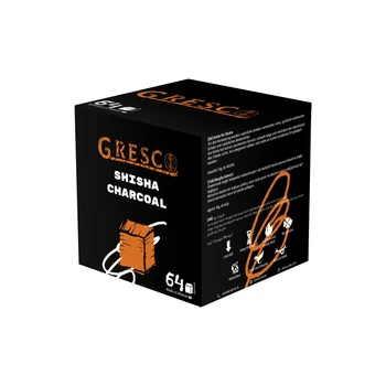 Уголь ореховый для кальяна – Gresco 1кг 26мм