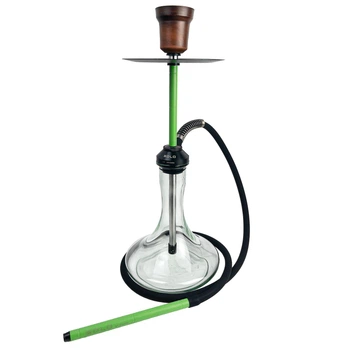Кальян Gramm Hookah Solo Green (Craft Clear)
