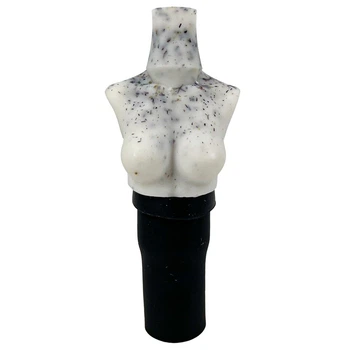 Персональный мундштук для кальяна Vibe Hookah Tits White/Black
