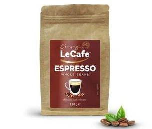 Кава в зернах Le Cafe Espresso 250 г