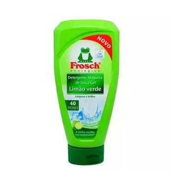 Гель для посудомийної машини Frosch Limão Verde із ароматом зеленого лимона 650 мл (40 циклів)