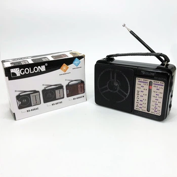 Портативный Радиоприёмник всеволновой GOLON RX-607 AC, Переносной приемник fm am, FM-приемники