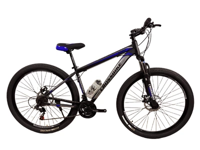 Велосипед CrossBike Storm 27,5" 17" Чорний-Синій