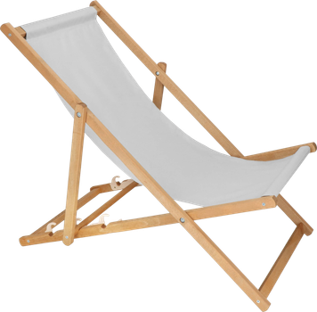 Leżak drewniany Springos do ogrodu 3 stopniowa regulacja Jasnoszary (DC0006LGR)