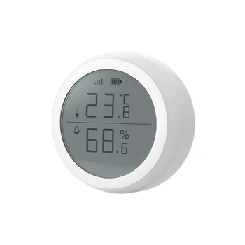 Датчик температуры и влажности Tuya Smart Zigbee с дисплеем
