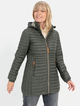 Куртка зимова довга жіноча Camel Active Jacket 320060-9E50-34 36 Хакі (4064478879465)