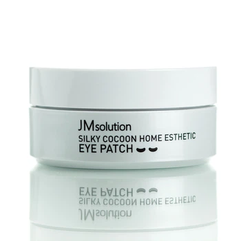 Гидрогелевые патчи с протеинами кокона шелкопряда JMsolution Silky Cocoon Home Esthetic Eye Patch 60 шт