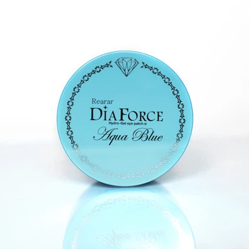 Гидрогелевые патчи с гиалуроновой кислотой и ласточкиным гнездом Rearar Dia Force Aqua Blue Hydro-Gel Eye patch 60 шт
