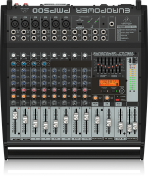 Mikser audio Behringer EUROPOWER PMP500 500 W 12-kanałowy (000-AJY01-00010)