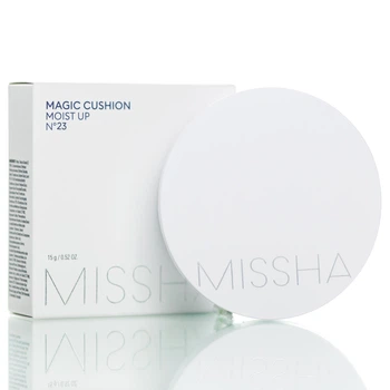 ВВ кушон зволожуючий натуральний беж Missha Magic Cushion Moist Up SPF50 PA+++ #23 (15 гр)