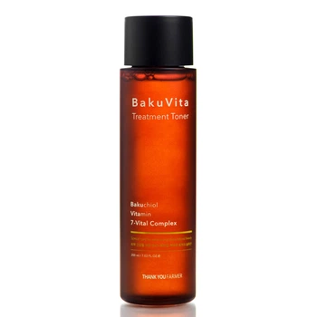 Зволожувальний тонер із бакучіолом і вітамінами C та E Thank You Farmer BaKuVita Treatment Toner (200 мл)