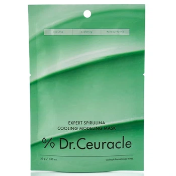 Альгинатная маска со спирулиной от отеков Dr.Ceuracle Expert Spirulina Modeling Mask 1 шт - 30 гр