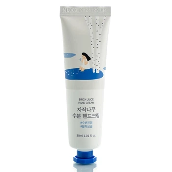 Увлажняющий крем для рук с березовым соком ROUND LAB Birch Juice Hand Cream 30 мл