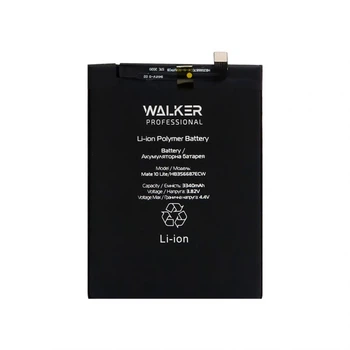 Аккумулятор WALKER Professional для Huawei HB356687ECW Honor 7X, Mate 10 Lite, Nova 2 Plus 2017, Nova 3i, Nova 4e, P Smart Plus, P30 Lite (3340mAh)