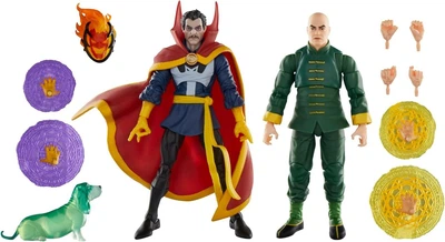 Оригинальная Marvel Legends Series Doctor Strange, Wong and Bats Доктор Стрендж и Вонг с Бэтс