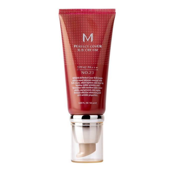 ВВ Крем Матирующий С Идеальным Покрытием Missha M Perfect Cover BB Cream SPF42 PA 50ml, 23 оттенок - натуральн