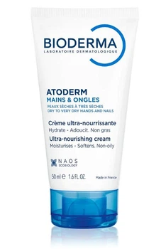 Крем для рук для сухой чувствительной и атопической кожи Bioderma Atoderm Cream Hand & Nails 50 мл