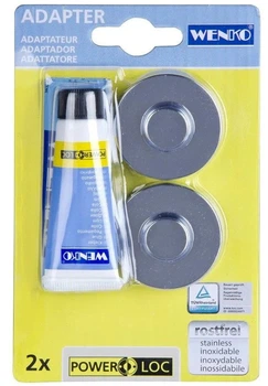 Монтажні елементи Wenko адаптери Power-Loc для серій Premium та Classic (4008838206454)