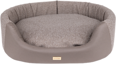 Legowisko dla psów Amiplay Milano Elipsów S Beżowe (5907563310551)