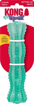 Zabawka dla psów Kong Squeezz Dental Stick M Zielona (35585477091)