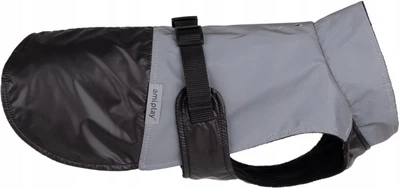 Kurtka-peleryna dla psów Amiplay Lumin odblaskowa 45 cm Czarna (5907563316713)