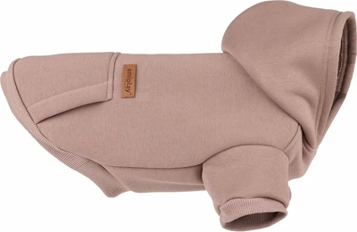 Bluza dla psów Amiplay Texas z kapturem 30 cm Beżowa (5907563317253)
