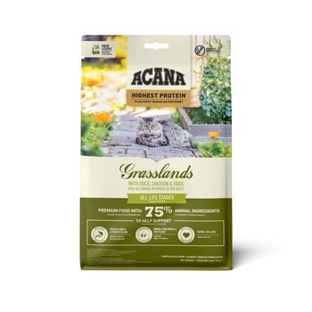 Сухой корм для кошек Acana Grasslands Cat 340 г (Ягненок и утка)