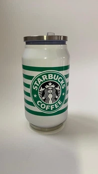 Термочашка Starbucks 300 мл з нержавіючої сталі, герметична кришка, вакуумна ізоляція, трубочка тип 1