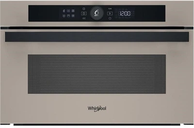 Мікрохвильова піч Whirlpool WMD44ME вбудована, 31л, електронне упр., 1000Вт, гриль, дисплей, бежевий