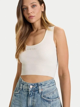 Майка трикотажная Guess S молочный V5BP5Z3JD2 50532