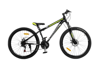 Велосипед CrossBike Storm 27"17" Чорний-Жовтий