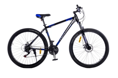 Велосипед CrossBike Everest 29"19" Чорний-Синій