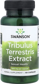Екстракт Swanson Tribulus Terrestris 500 мг 60 капсул (87614141794)