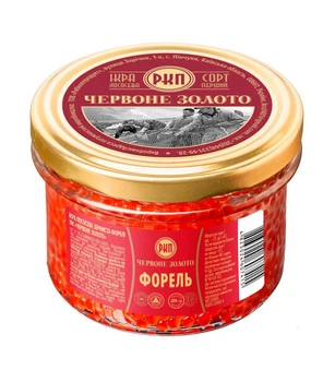 Икра форели Красное Золото 200 г