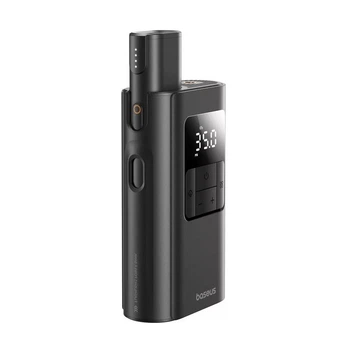 Автомобільний насос Baseus PrimeTrip VA1 Wired and Wireless 2-in-1 Tire Inflator Cosmic Black (C11169001121-00)