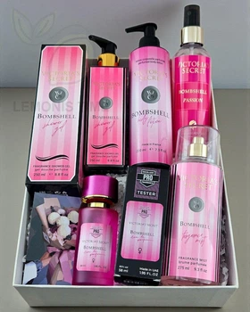 Подарочный набор косметики No Brand в стиле Victoria's Secret Bombshell 5 в 1 ver.05