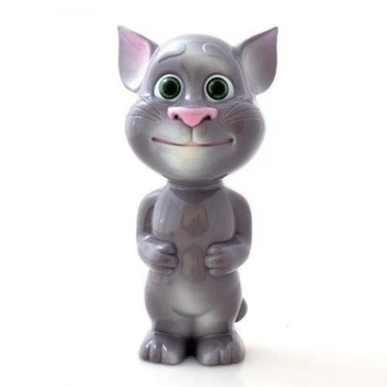 Говорящий кот-повторюшка Talking Tom Grey (последняя версия)