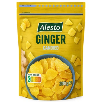 Імбирні Цукати Алесто, Alesto Ginger Candied 200 г