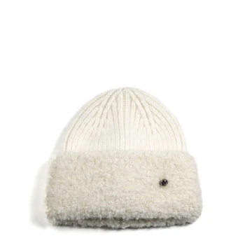 Шапка бини LuckyLOOK ГОАР One Size Белый (564-398)