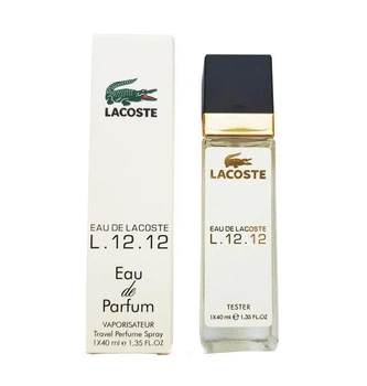 Туалетная вода Lacoste Eau De L.12.12 Blanc - Travel Perfume 40ml