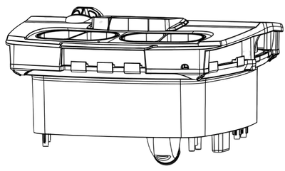 Pokrywa do filtrów kubełkowych AquaEl Hypermax 4500 BT (5905546341363)
