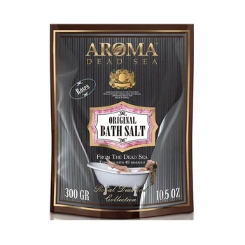 Сіль Мертвого моря для ванн Dead Sea Aroma Троянда 300 г (7290010492114)