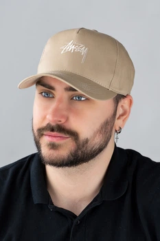 Чоловіча бейсболка, Braxton "SIGN" Бежевий 56-59 000035690