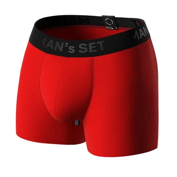 Боксери чоловічі анатомічні MAN's SET Intimate 2.0 Black Series Micromodal 3XL Червоний