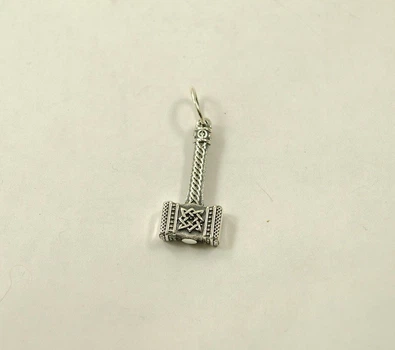 Оберег молот тора со звездой руси Maxi Silver 8934