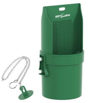 Подвесная кормушка для рептилий Repti-Zoo Arboreal Feeding Dish 20 см Зеленый (ERB28)