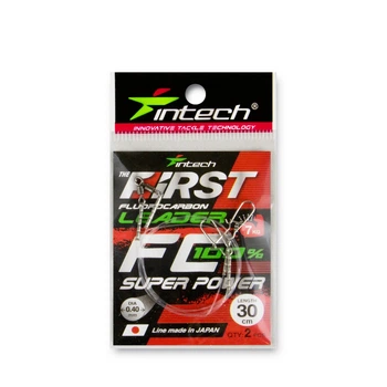 Флюорокарбон Intech FC First Leader 30 см (2 шт.), 0,40 мм, 7,00 кг(FS_B4C86EC980EA)
