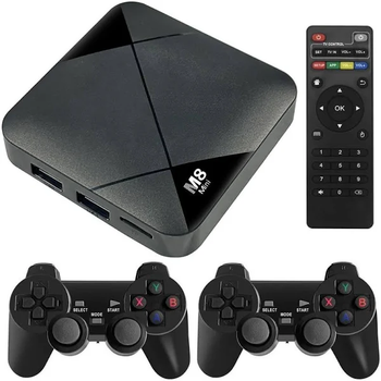 Игровая ТВ приставка для дома с джойстиками No Brand M8 MINI (2103354314)