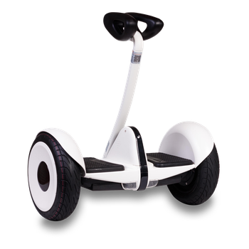 Гироскутер с ручкой для детей и взрослых Monorim M1Robot Ninebot mini 10,5 дюймов (Music Edition) White (Белый). 31163